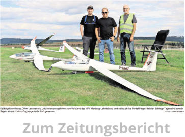 Zum Zeitungsbericht